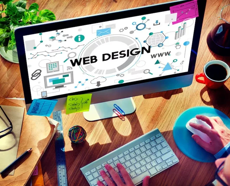 web-design in screen